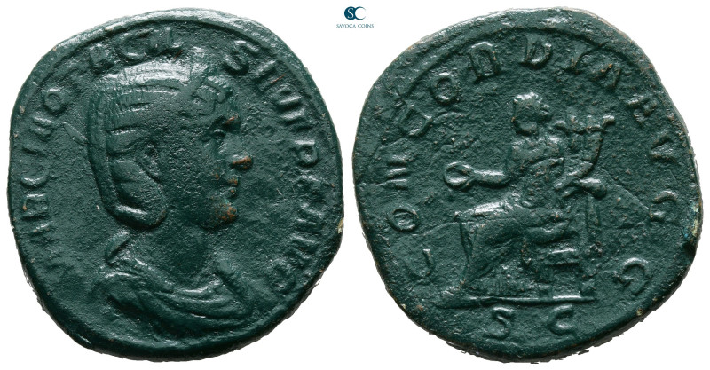 Otacilia Severa AD 244-249. Rome
Sestertius Æ

31 mm, 22,20 g



Nearly V...