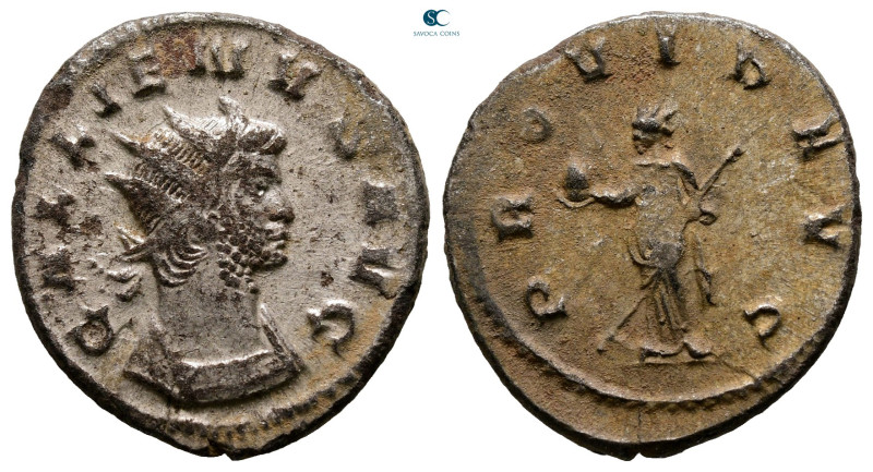 Gallienus AD 253-268. Rome
Billon Antoninianus

22 mm, 3,48 g



Good Ver...