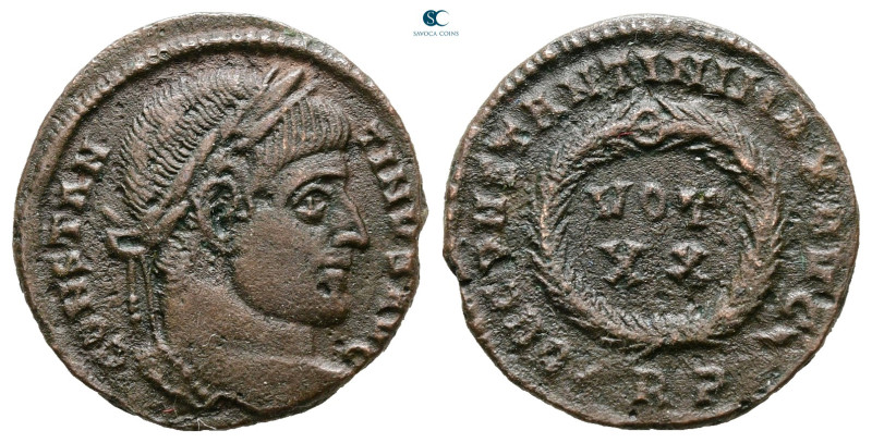 Constantine I the Great AD 306-337. Rome
Follis Æ

19 mm, 2,58 g



Very ...