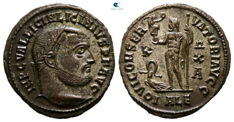 Licinius I AD 308-324. Alexandria
Follis Æ

20 mm, 3,92 g



Extremely Fi...