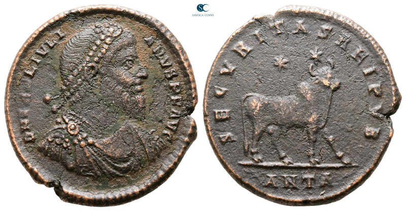 Julian II Apostate AD 360-363. Antioch
Double Maiorina Æ

27 mm, 7,94 g


...