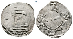 France. Orléans. Chatres. Anonymous Bishops AD 1100-1200. Denier AR