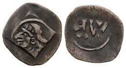 Germany. München. Ernst and Wilhelm III AD 1397-1438. Pfennig AR