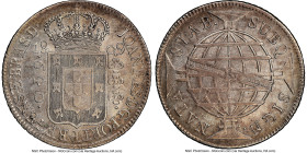 João Prince Regent 640 Reis 1809-R AU Details (Cleaned) NGC, Rio de Janeiro mint, KM256.2, LMB-412. From the Sant'Anna Collection HID09801242017 © 202...
