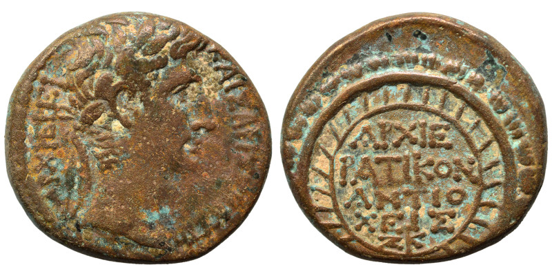 SYRIA, Seleucis and Pieria. Antioch. Augustus, 27 BC-14 AD. Ae (bronze, 9.72 g, ...