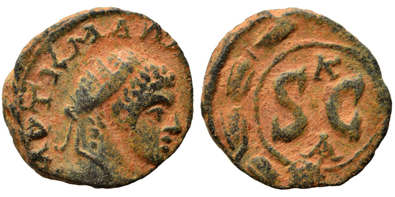 SYRIA, Seleucis and Pieria. Antioch. Elagabalus, 218-222. Ae (bronze, 2.81 g, 16...