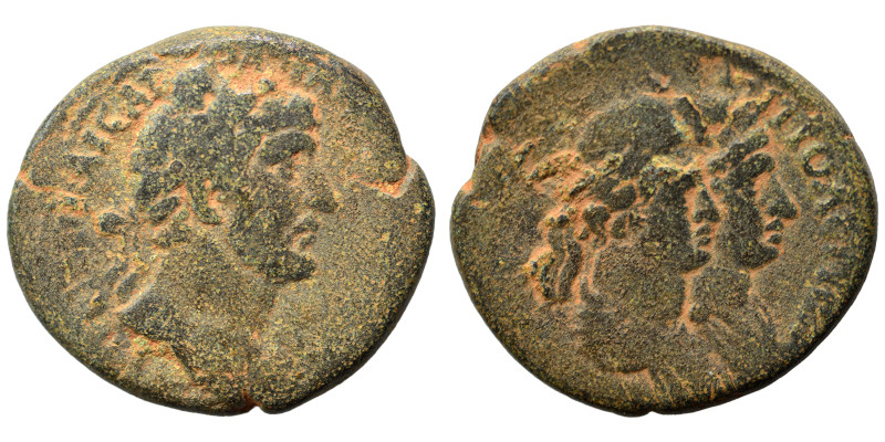 PHOENICIA. Tripolis. Hadrian, 117-138. Diassarion (bronze, 8.41 g, 24 mm). ΑΥΤΟΚ...