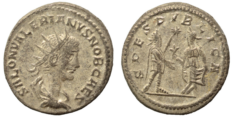 Valerian I, 253-260. Antoninianus (billon, 3.41 g, 21 mm), Antioch. IMP VALERIAN...