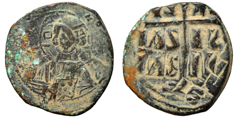 Anonymous, time of Romanus III, 1028-1034. Follis (bronze, 9.81 g, 30 mm), Const...