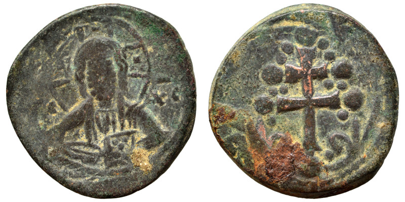 Anonymous Folles, Class H. Time of Michael VII, 1071-1078. Follis (bronze, 8.01 ...