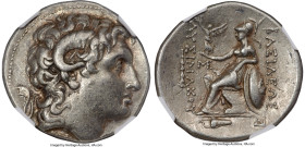 BITHYNIA. Cius. Ca. 280-250 BC. AR tetradrachm (29mm, 17.03 gm, 11h). NGC XF 5/5 - 4/5, Fine Style. In the name and type of Lysimachus (AD 306-281 BC)...