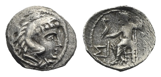 KINGS OF MACEDON. Alexander III 'the Great', 336-323 BC. Hemiobol (Silver, 9.24 ...