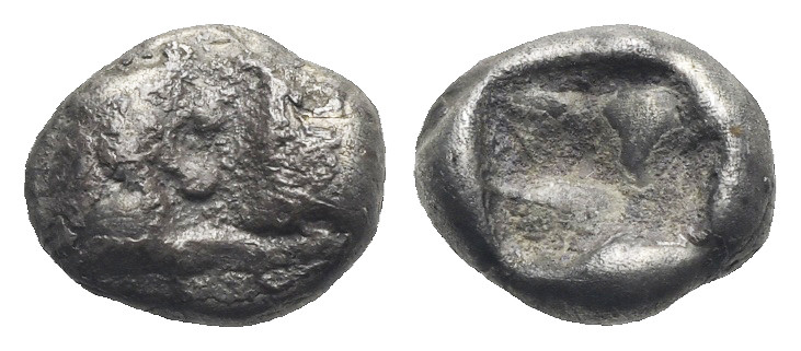 LYDIA. Kroisos and Persian Rulers, circa 561-546 BC. 1/12 Stater (Silver, 8.45 m...