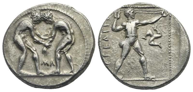 PAMPHYLIA. Aspendos. Circa 380/75-330/25 BC. Stater (Silver, 23.32 mm, 10.60 g)....