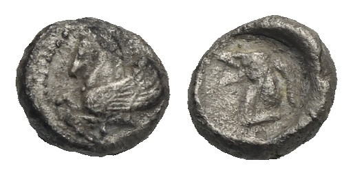 CILICIA. Kelenderis. Circa 440-430 BC. Hemiobol (Silver, 5.88 mm, 0.34 g). Forep...