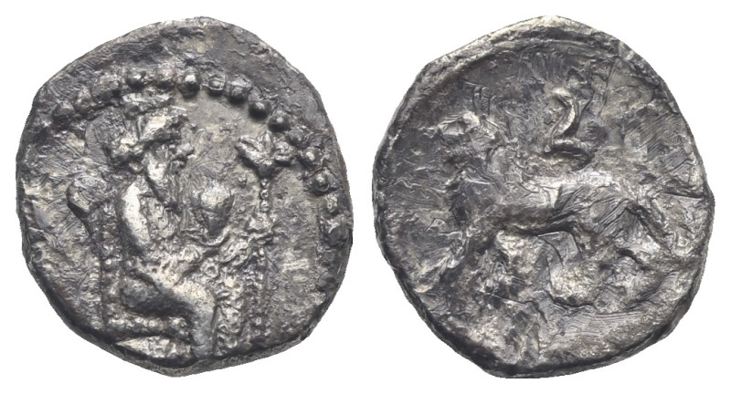 CILICIA. Tarsos. Mazaios, Satrap of Cilicia, 361-334 BC. Obol (Silver, 9.96 mm, ...