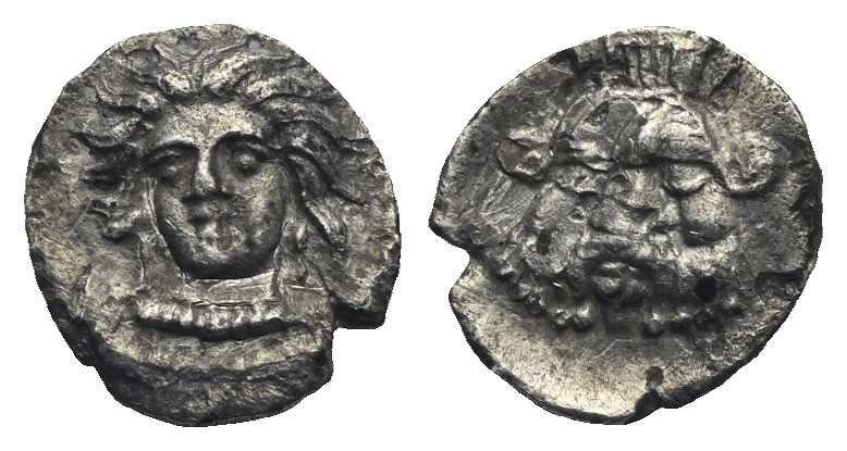 CILICIA. Uncertain mint (Tarsos ?). Circa 4th century BC. Obol (Silver, 9.38 mm,...