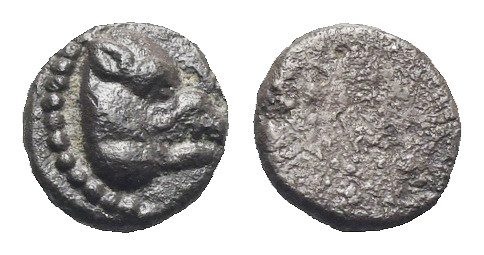 CILICIA OR CYPRUS. Uncertain mint. Late 5th to mid 4th century BC. Hemiobol or T...