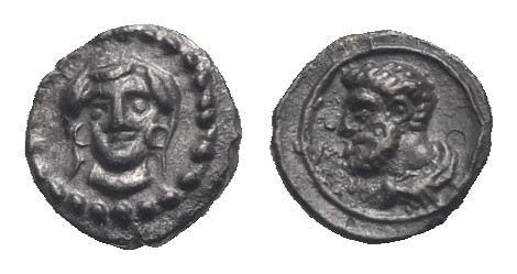 CILICIA. Uncertain mint. Circa 4th century BC. Tetartemorion (Silver, 6.18 mm, 0...