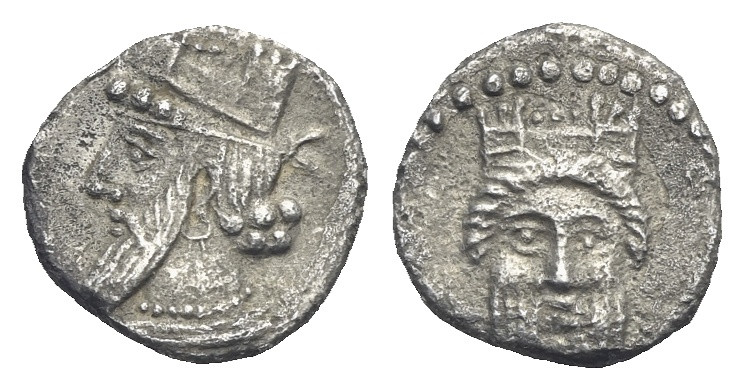 CILICIA. Uncertain mint, probably Tarsos. Circa 400-350 BC. Obol (Silver, 10.93 ...