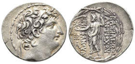 SELEUKID KINGS. Antiochos VIII Epiphanes (Grypos), 121/0-97/6 BC. Tetradrachm (Silver, 30.12 mm, 16.59 g). Antioch on the Orontes, circa 121/0-113 BC....
