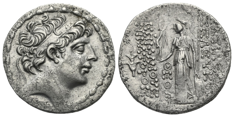 SELEUKID KINGS. Seleukos VI Epiphanes Nikator, circa 96-94 BC. Tetradrachm (Silv...