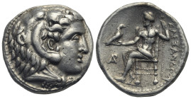 PTOLEMAIC KINGS OF EGYPT. Ptolemy I Soter, as Satrap, 323-305 BC. Tetradrachm (Silver, 26.03 mm, 17.16 g). Struck in the name and type of Alexander II...