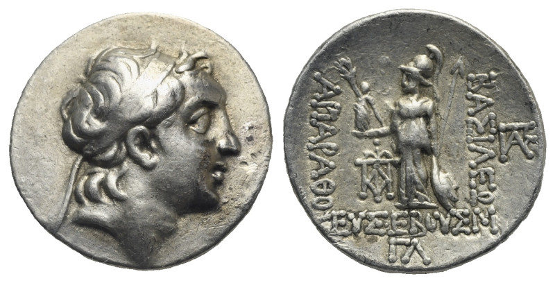 KINGS OF CAPPADOCIA. Ariarathes V Eusebes Philopator, circa 163-130 BC. Drachm (...