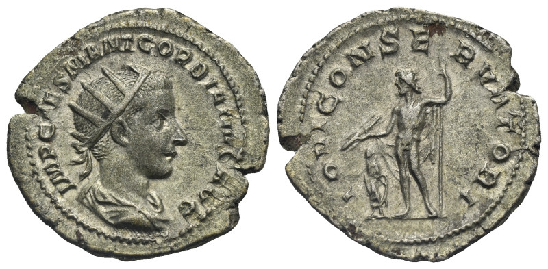 Gordianus III, 238-244. Antoninianus (Silver, 24.22 mm, 3.58 g). Rome, circa 238...