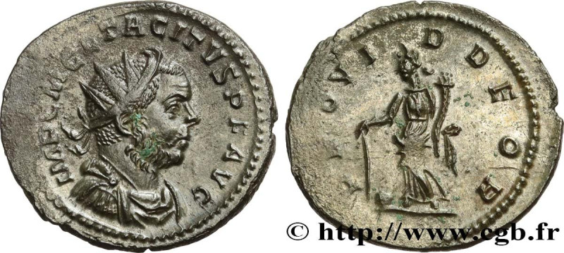 TACITUS
Type : Aurelianus 
Date : novembre - décembre 
Date : 275 
Mint name / T...