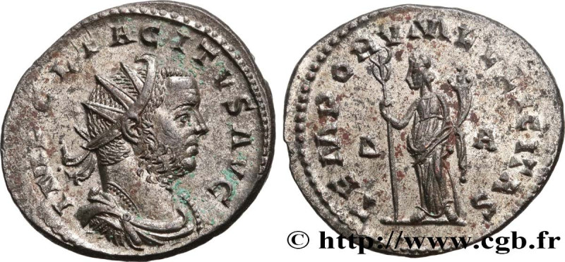 TACITUS
Type : Aurelianus 
Date : mars - avril 
Date : 276 
Mint name / Town : L...