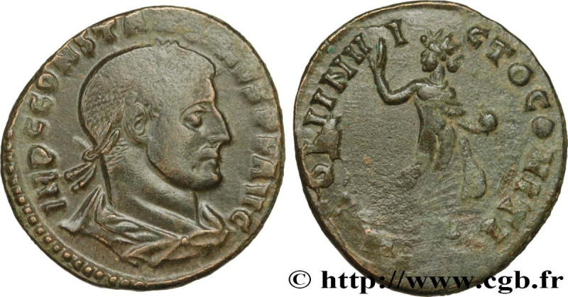 CONSTANTINE I THE GREAT
Type : Follis ou nummus 
Date : 312-313 
Mint name / Tow...