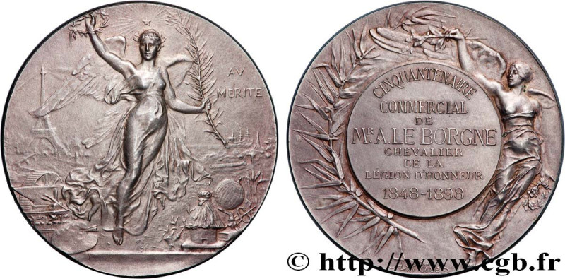 III REPUBLIC
Type : Médaille, Cinquantenaire commercial, Augustin-Charles Le Bor...