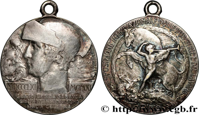 ITALY - VICTOR EMMANUEL III
Type : Médaille, Exposition internationale de l’Indu...