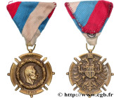 SERBIA (KINGDOM OF...) - PETER I
Type : Croix commémorative pour la guerre de libération de Serbie 
Date : 1918 
Metal : bronze 
Diameter : 81  mm
Wei...