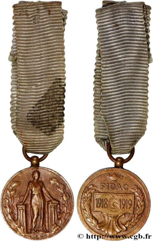 CZECHOSLOVAKIA - REPUBLIC
Type : Médaille, Fédération Interalliée Des Anciens Co...