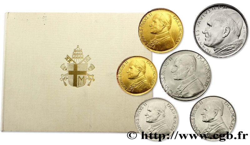 VATICAN AND PAPAL STATES
Type : Série 6 monnaies Jean-Paul II an II 
Date : 1980...