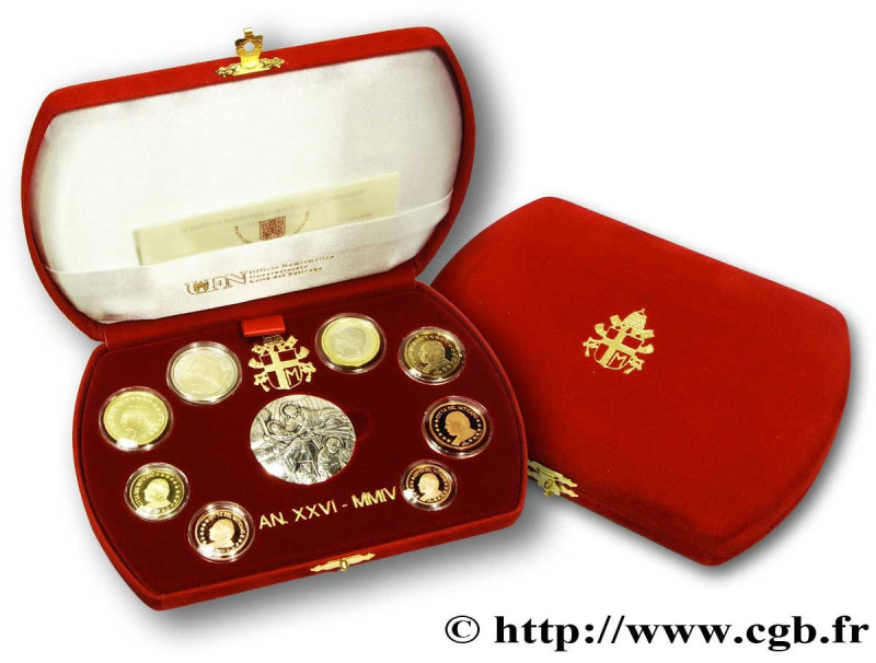 VATICAN
Type : COFFRET Euro BELLE ÉPREUVE 
Date : 2004 
Quantity minted : 16.000...