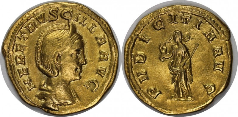 Römische Münzen, MÜNZEN DER RÖMISCHEN KAISERZEIT. Herennia Etruscilla, Frau des ...
