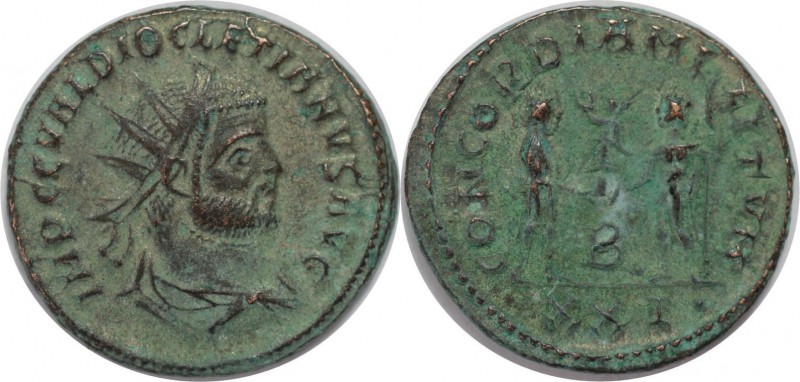 Römische Münzen, MÜNZEN DER RÖMISCHEN KAISERZEIT. Diocletianus 284-305 n. Chr, A...