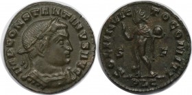 Römische Münzen, MÜNZEN DER RÖMISCHEN KAISERZEIT. Constantin d. Gr. 306-337 n. Chr. Follis (Lugdunum) 313-314 n. Chr., Vs: IMP CONSTANTINVS AVG, Büste...