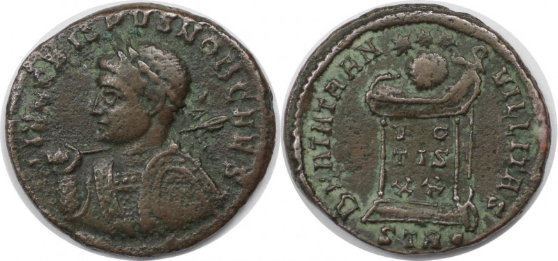 Römische Münzen, MÜNZEN DER RÖMISCHEN KAISERZEIT. Crispus, Caesar 317-326 n. Chr...