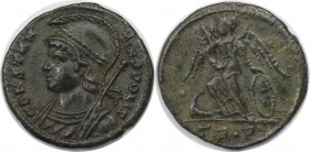 Römische Münzen, MÜNZEN DER RÖMISCHEN KAISERZEIT. Constantin d. Gr. 306-337 n. Chr. Red Follis (Trier) 330-335 n. Chr., Vs: CONSTANTINOPOLIS Rs: TR. P...