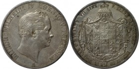 Altdeutsche Münzen und Medaillen, BRANDENBURG IN PREUSSEN. Fiedrich Wilhelm IV. (1840-1861). Vereinsdoppeltaler 1845 A, Silber. Jaeger 74, Thun 258, A...