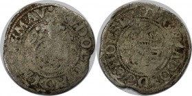 Altdeutsche Münzen und Medaillen, Minden-Bistum. Anton von Schauenburg (1587-1599). 1/24 Taler (Groschen)1594, Silber. Schön