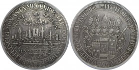 Altdeutsche Münzen und Medaillen, MÜNSTER. Christoph Bernhard von Galen (1650-1678). 2 Taler 1661, Silber. Dav. 5602. NGC XF-40