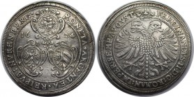 Altdeutsche Münzen und Medaillen, NÜRNBERG. Ferdinand II. Taler 1624, Silber. Vorzüglich