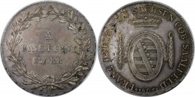 Altdeutsche Münzen und Medaillen, Herzogtum Sachsen-Saalfeld-Coburg. Franz Friedrich Anton (1800-1806). Taler (Konventionstaler) 1805 L, Dav. 831. Vor...