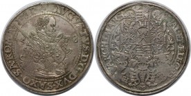 Altdeutsche Münzen und Medaillen, SACHSEN - ALBERTINE. August (1553-1586). 1 Taler 1578, Silber. Dav. 9798. Vorzüglich+