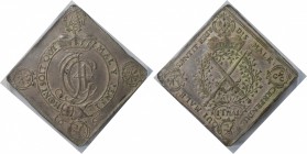 Altdeutsche Münzen und Medaillen, SACHSEN - ALBERTINE. Johann Georg IV. Klippe Taler 1693, Silber. Dav. 7649. KM 642. NGC AU-58
